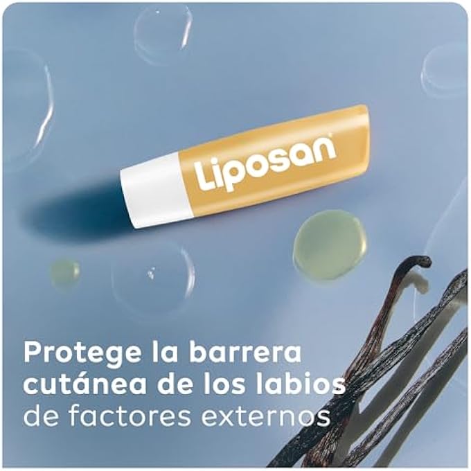 liposan VANILLA (1 X 5 ML), INTENSIVE CARE LIP BALM, LIGHT TEXTURE, MOISTURISING BALM FOR SOFT AND SMOOTH LIPS - Image 3
